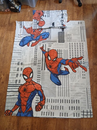Spiderman cot bed duvet - spiderman,