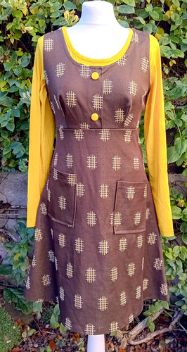 Vintage 1960s 70s crimplene - 1960s,