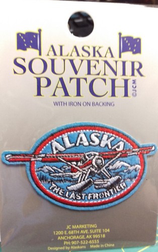 New alaska iron embroidered - iron,
