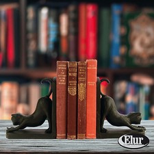 PAIR of UNIQUE "CAT" BOOKENDS