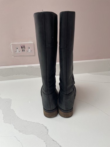 Duo leather matt boots black - duo,
