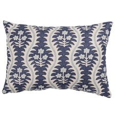Scalloped Floral Block Print