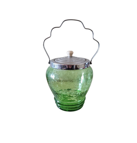 Vintage crackle glass - vintage,
