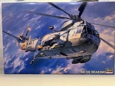 HASEGAWA '1:48' SCALE 07201 SH-3H SEAKING - MODEL HELICOPTER KIT Factory Sealed
