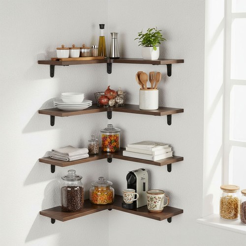 Set wall mounted shelving - mounted,