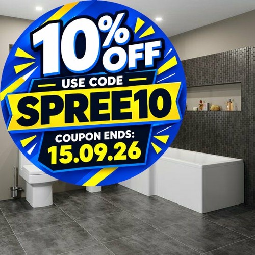Modern bathroom suite 1600mm - modern,