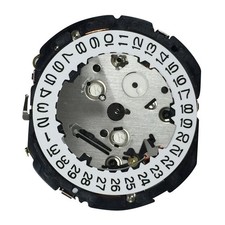 3 Hands Quartz Movement Date At 3 o'clock  Replacement Spare Parts For YM62A