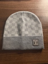 LV Beanie Men's Grey