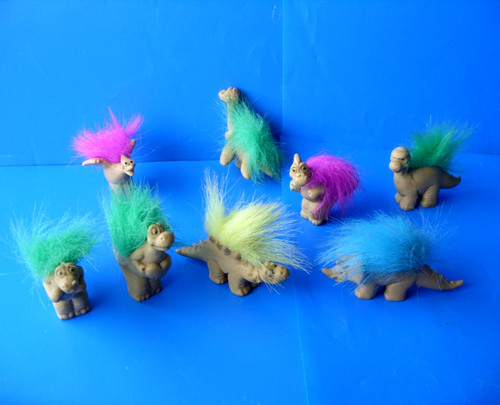 Troll saur pencil toppers - troll-o-saur,