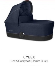 Cybex GOLD COT S Carrycot Denim Blue NEW BOXED