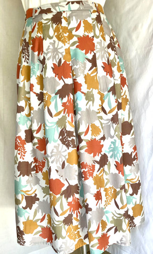 Skirt unpressed pleats - of,