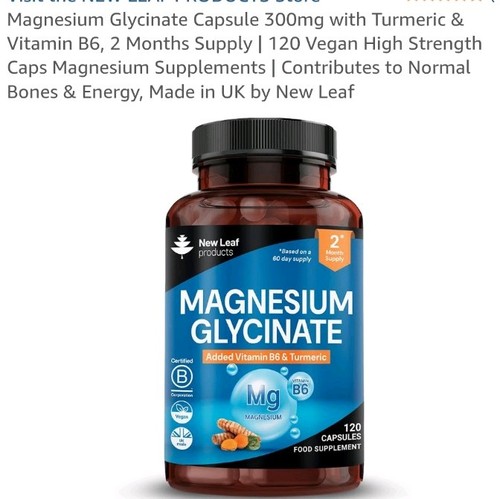 Magnesium glycinate with - magnesium,