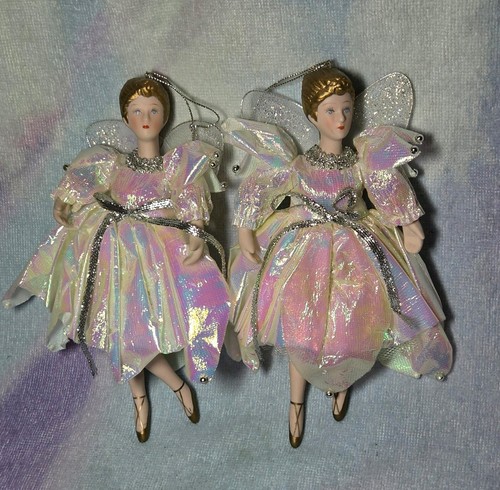 Two angel fairy porcelain - angel,