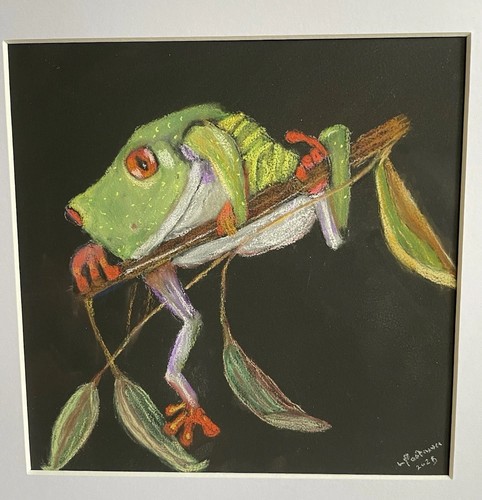 Original pastel painting - pastel,
