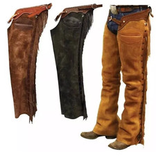 Leather Chaps Men Western