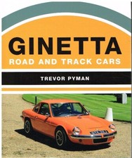 GINETTA G2-G4 G4R G5-G12 G14-G15 G15R G16-G34 GRS (1958-2005) MODEL HISTORY BOOK