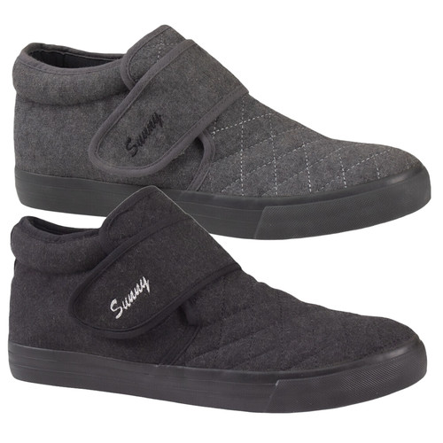 Mens bootie touch fasten easy - bootie,