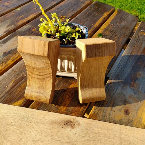 Pair joinery grade oak - pair,