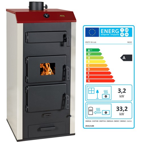 Wood burning stove - wood,