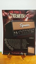 EGNATER GUITAR AMPS ARE YOU A TWEAKER? GUITAR PRINT AD 11 X 8.5