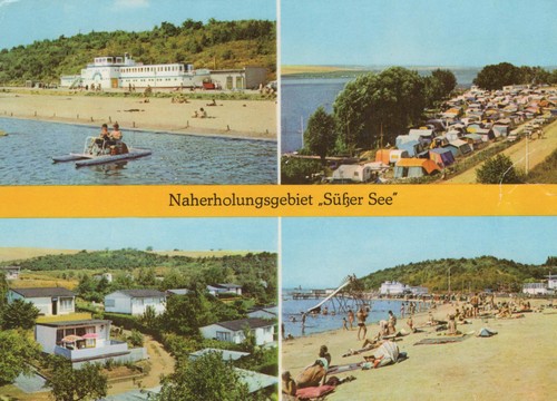 Postcard seeburg eisleben - kr.,
