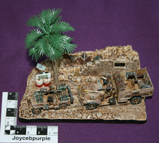 Matchbox L.R.D.G. 1:76 scale model pre-built diorama 30cwt Chevrolet & Willy's.