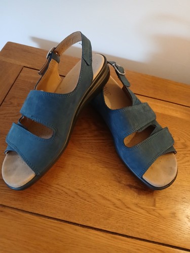 Blue hotter sandals - hotter, &