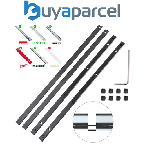 Guide rail connector set for - guide,
