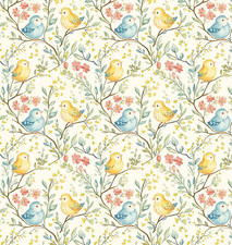 Songbirds! 100% Cotton Fabric