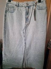 Ladies Size 16short Maxi Denim
