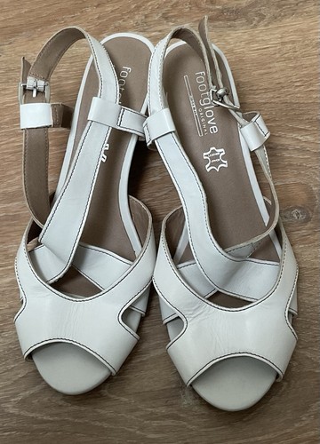 Footglove white wide - white, fit