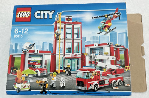 Lego city fire station - lego,
