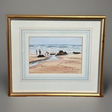 Watercolour Painting Seascape