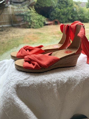 Ugg yarrow wedge orange - yarrow,