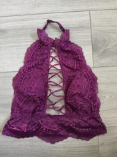 Vintage La Senza Burgundy Lace