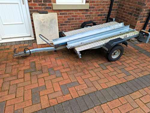 Motorcycle trailer - motorcycle,
