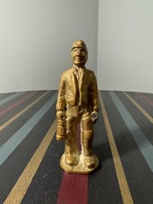 Vintage Solid Brass Coal Miner