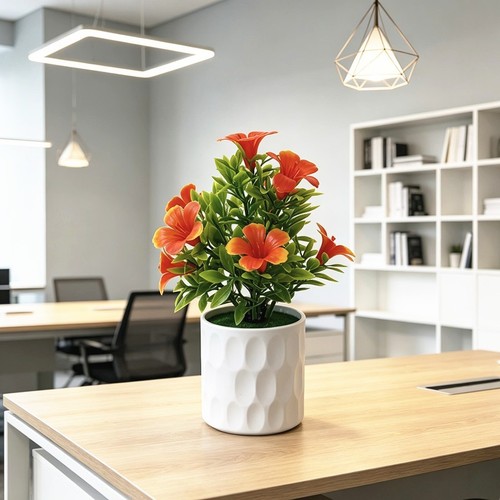 Artificial lily flowers - flowers, 9