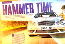 MERCEDES E55 AMG KOMPRESSOR