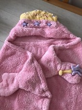 Cozee Home Princess Kids Wrap Around Hooded blanket (bw36)