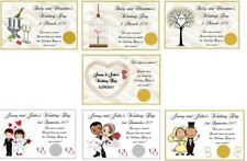12 x PERSONALISED WEDDING