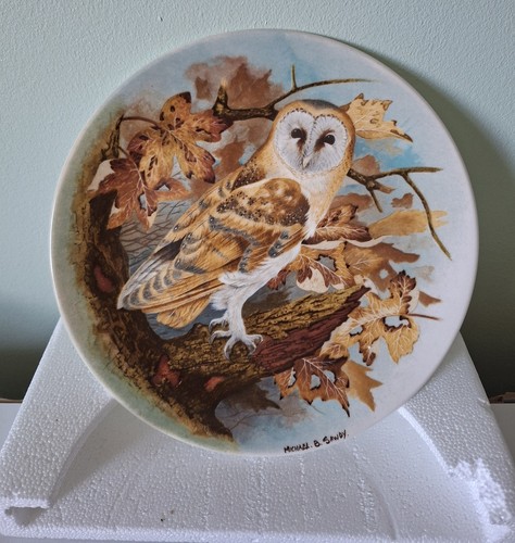 Barn owl decorative plate - decorative,