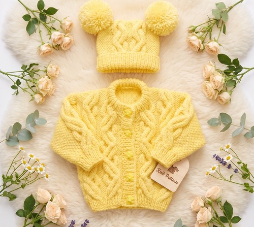 Aran knitting pattern - pattern,