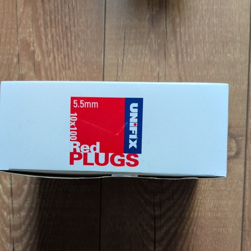 Unifix red expansion plugs - red,