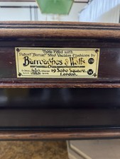 Antique Burroughes And Watts Full Size Snooker Table With Accessories