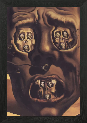 Salvador dali painting - salvador, framed