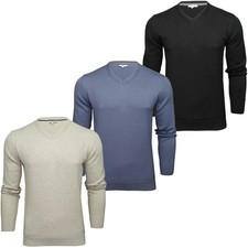 Xact Mens Cotton V Neck Jumper