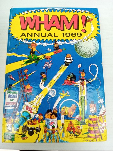 Wham annual 1969 hardback - wham!,