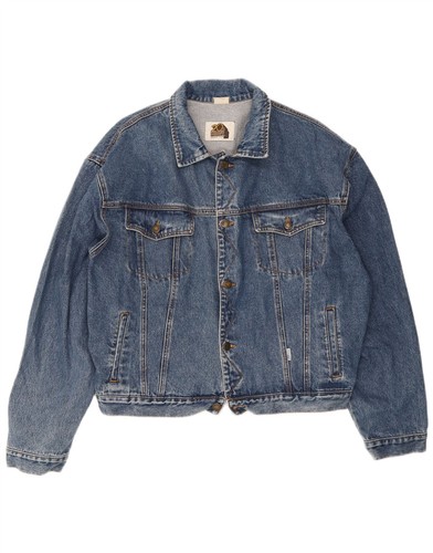 Vintage mens denim jacket - denim,