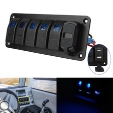 5 Gang Toggle Rocker Switch